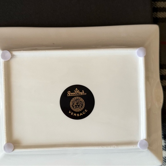 Versace Pink and Gold Decorative Tray - Picture 4 of 4